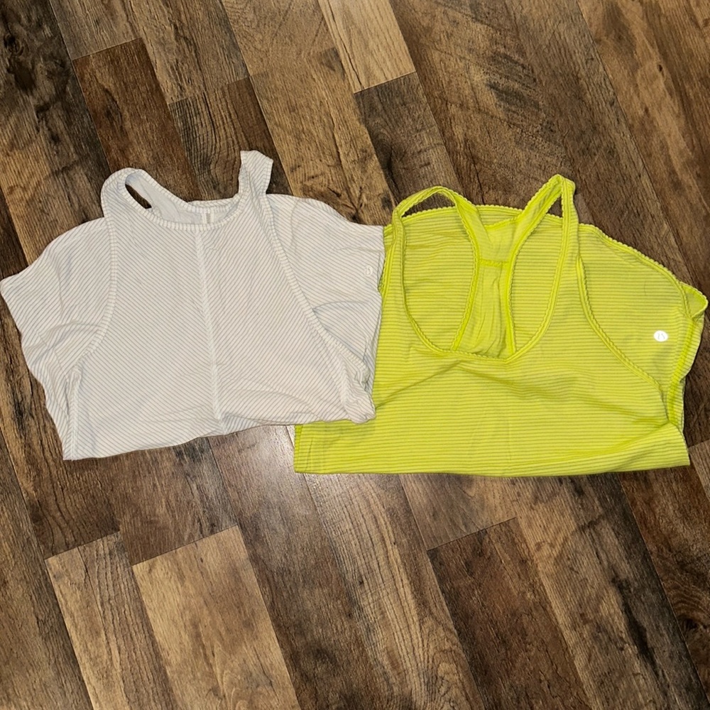 Lululemon Bundle Tanks size 6